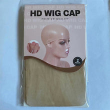 Load image into Gallery viewer, Wholesale HD Wig Cap for Women Invisible Ultra-thin Stretchy Stocking Caps for Lace Front Wigs Sheer Wig Cap Thin Nylon Cap
