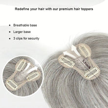 Load image into Gallery viewer, Wig Piece for Women with A Bangs Patch Covering White Hair Thin Invisible Naturally Fluffy Bangs Patch Women Wig
