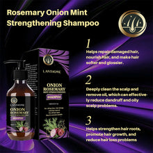 Load image into Gallery viewer, Hair Shampoo for Fast Hair Growth Rosemary Onion Shampoo Spray Anti Hair Loss Effective Within 7 Day Hair Growth Product
