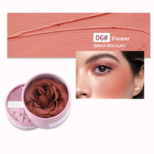 Load image into Gallery viewer, Innovative 3D Rose Powder Blusher Naturally Improves Color Small Petals Nude Makeup Easy To Color Powder Blusher
