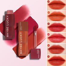 Load image into Gallery viewer, Waterproof Liquid Lipstick Matte Velvet Clay Texture Lip Gloss Bohemian Style Earth Brown Lasting Non Stick Cup Makeup
