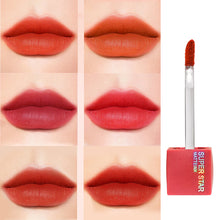 Load image into Gallery viewer, Waterproof Liquid Lipstick Matte Velvet Clay Texture Lip Gloss Bohemian Style Earth Brown Lasting Non Stick Cup Makeup
