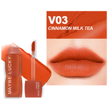 Load image into Gallery viewer, Waterproof Liquid Lipstick Matte Velvet Clay Texture Lip Gloss Bohemian Style Earth Brown Lasting Non Stick Cup Makeup
