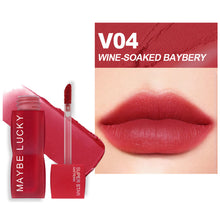 Load image into Gallery viewer, Waterproof Liquid Lipstick Matte Velvet Clay Texture Lip Gloss Bohemian Style Earth Brown Lasting Non Stick Cup Makeup
