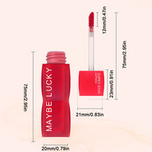 Load image into Gallery viewer, Waterproof Liquid Lipstick Matte Velvet Clay Texture Lip Gloss Bohemian Style Earth Brown Lasting Non Stick Cup Makeup

