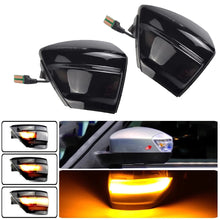 Load image into Gallery viewer, Pair Car Dynamic LED Turn Signal Lights Rearview Mirror Indicator Blinker Repeater For Ford S-MAX CD340 Kuga C-Max Galaxy MK3 C S Max
