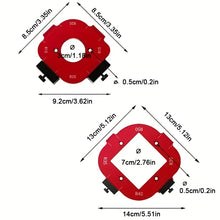Load image into Gallery viewer, Woodworking Router Arcs Angle Positioning Template Corner Radius Routers R10-R50 Radius Jig Wood Milling Cutter Round R-corner
