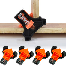 Load image into Gallery viewer, 4pcs 90° Corner Clamps For Woodworking Fast Adjustable Quick Spring Loaded Woodworking Clamps Cabinets Photo Framing
