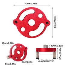 Load image into Gallery viewer, 3-10mm Vertical Doweling Jig Kit Self Centering Drill Guide Locator Aluminum Alloy Woodworking Hole Puncher DIY Furniture Connection

