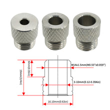 Load image into Gallery viewer, Woodworking 3mm-10mm Drill Guide Bushing Stainless Steel Drill Sleeves for Drilling Locator Doweling Jig and Pocket Hole Jig
