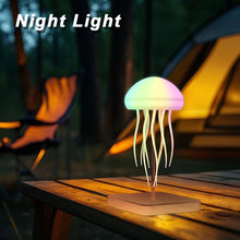 Load image into Gallery viewer, Upgrade Voice Control Dancing Jellyfish Lamp with Remote Control Rechanging Table Night Light Color Changing Atmosphere Light Birthday Christmas Gift

