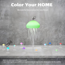 Load image into Gallery viewer, Upgrade Voice Control Dancing Jellyfish Lamp with Remote Control Rechanging Table Night Light Color Changing Atmosphere Light Birthday Christmas Gift
