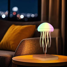 Load image into Gallery viewer, Upgrade Voice Control Dancing Jellyfish Lamp with Remote Control Rechanging Table Night Light Color Changing Atmosphere Light Birthday Christmas Gift
