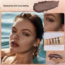 Load image into Gallery viewer, Waterproof Hairline Powder Repair Eyebrow Trimming Eyebrow Print Beauty Product Anti-sweat Modification Nose Shadow
