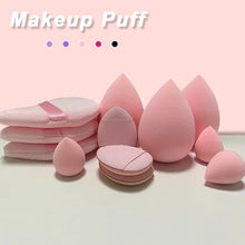 Load image into Gallery viewer, 12PCS Makeup Sponge Cosmetic Puff Makeup Tools Foundation Powder Sponge Beauty Tool Women Make Up Accessories

