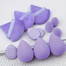 Load image into Gallery viewer, 12PCS Makeup Sponge Cosmetic Puff Makeup Tools Foundation Powder Sponge Beauty Tool Women Make Up Accessories
