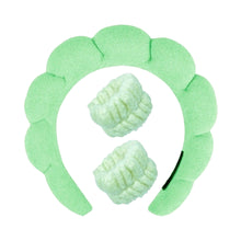 Load image into Gallery viewer, Soft Comfortable Wash Face Sponge Headband Wrist Strap Beauty Skincare Yoga Multipurpose Versatile Hair Fixing Headband
