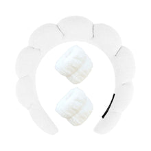 Load image into Gallery viewer, Soft Comfortable Wash Face Sponge Headband Wrist Strap Beauty Skincare Yoga Multipurpose Versatile Hair Fixing Headband
