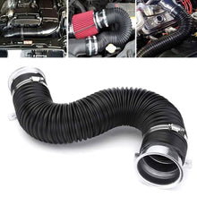 Load image into Gallery viewer, 76mm Car Modification Supplies Telescopic Tube Ventilation Tube Intake Air Pipe Expandable Cold Air Intake Kit
