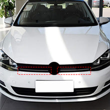 Load image into Gallery viewer, 2Pcs Car Grille Decorative Up Grille Strips Car Stickers Auto Accessories for VW Golf 7 7.5 Rline Logo Cover
