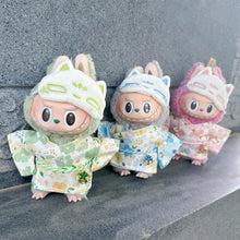 Load image into Gallery viewer, Miniature Kimono Skirt Set for 17cm Labubu Dolls Cute DIY Doll Clothes Fashion Accessories Lovely Outfit Gifts for Girls Friends
