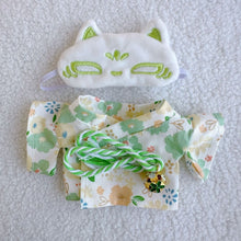 Load image into Gallery viewer, Miniature Kimono Skirt Set for 17cm Labubu Dolls Cute DIY Doll Clothes Fashion Accessories Lovely Outfit Gifts for Girls Friends
