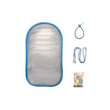 Load image into Gallery viewer, For 17cm Labubu V2 V3 15cm Cotton Doll Outfit Crossbody Pain Bag PVC Storage Bag Dolls Display Bag
