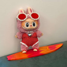 Load image into Gallery viewer, Dollhouse Baby House Mini Surfboard OB11 Learning Scene Accessories Miniature Decoration For 17cm Labubu
