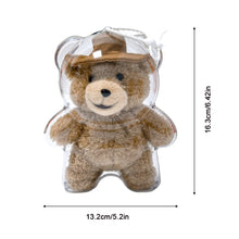Load image into Gallery viewer, 1PC Protective Acrylic Storage Case For Plush Dolls Display Bag for Lulu the Piggy No Doll Transparent Portable Cable Organizer Box

