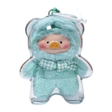 Load image into Gallery viewer, 1PC Protective Acrylic Storage Case For Plush Dolls Display Bag for Lulu the Piggy No Doll Transparent Portable Cable Organizer Box
