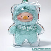 Load image into Gallery viewer, 1PC Protective Acrylic Storage Case For Plush Dolls Display Bag for Lulu the Piggy No Doll Transparent Portable Cable Organizer Box
