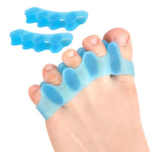 Load image into Gallery viewer, 1Pair Soft Toe Spacer Separator Breathable Hallux Valgus Splint Bunion Corrector Hallux Valgus Brace for Day/Night Use
