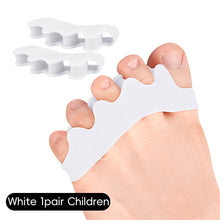 Load image into Gallery viewer, 1Pair Soft Toe Spacer Separator Breathable Hallux Valgus Splint Bunion Corrector Hallux Valgus Brace for Day/Night Use
