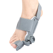 Load image into Gallery viewer, 1pc Breathable Hallux Valgus Splint Orthopedic Toe Alignment Bunion Corrector Anti-slip Heel Strap for Left &amp; Right Toe Separator
