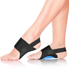 Load image into Gallery viewer, 1 Pair Adjustable Arch Support Silicone anti-slip Flat Foot Correction Flat Foot Insoles Braces for Plantar Fasciitis
