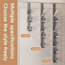 Load image into Gallery viewer, 1PC Over Door Hooks Multifunctional Door Rear Hook Clothes Hanger Space Saving Vertical Design Storage Hook
