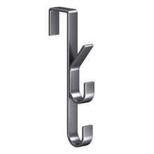 Load image into Gallery viewer, 1PC Over Door Hooks Multifunctional Door Rear Hook Clothes Hanger Space Saving Vertical Design Storage Hook

