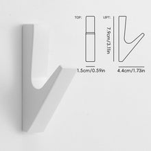 Load image into Gallery viewer, Nordic Wall Hooks with Screws Heavy Duty Professional Drilling Waterproof Rustproof Hygge Home Drill Hooks Set Wall Storage
