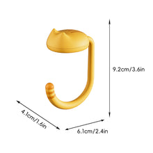 Load image into Gallery viewer, Cute Cat Tail Desk Edge Hook Portable Multifunctional Table Bag Hooks Schoolbag Storage for Home School Office Saving Space
