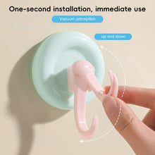 Load image into Gallery viewer, Multi-Surface Dopamine Vacuum Suction Cup Hook No-Drill Damage Free Hanging Vacuum Adhesive Storage Hooks Tile/Glass/Wall Mount
