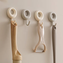 Load image into Gallery viewer, 4pcs Nordic Wall Hooks Heavy Duty No Residue Waterproof Rustproof Rental Friendly Hygge Home Decor Wall Storage
