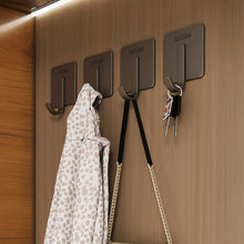 Load image into Gallery viewer, 1/4/6pcs Nordic Wall Hooks Heavy Duty No-Drill Adhesive Sticky Hook Set Hygge Home Decor Wall Storage Organizer
