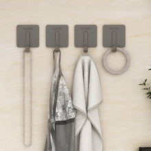 Load image into Gallery viewer, 1/4/6pcs Nordic Wall Hooks Heavy Duty No-Drill Adhesive Sticky Hook Set Hygge Home Decor Wall Storage Organizer
