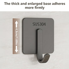 Load image into Gallery viewer, 1/4/6pcs Nordic Wall Hooks Heavy Duty No-Drill Adhesive Sticky Hook Set Hygge Home Decor Wall Storage Organizer
