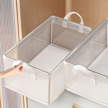 Load image into Gallery viewer, Foldable Clothing Storage Bag Organizer Storage Bin with Lid Seasonal Clothes Rotation Storage Moving House Packing Wardrobe Storage
