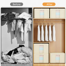 Load image into Gallery viewer, Large Capacity Clothing Organizer Foldable Visible Oxford Fabric Seasonal Clothes Wardrobe Rotation House Packing Storage
