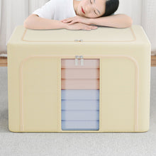 Load image into Gallery viewer, Large Capacity Clothing Organizer Foldable Visible Oxford Fabric Seasonal Clothes Wardrobe Rotation House Packing Storage
