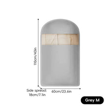 Load image into Gallery viewer, Hanging Clothes Storage Bag with Zipper Dustproof Garment Organizer Transparent Window Double Zipper XL Size for Suits Winter Coat Storage
