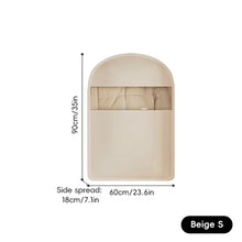 Load image into Gallery viewer, Hanging Clothes Storage Bag with Zipper Dustproof Garment Organizer Transparent Window Double Zipper XL Size for Suits Winter Coat Storage
