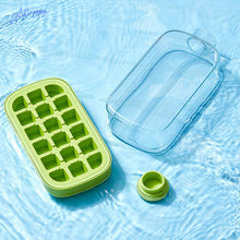 Load image into Gallery viewer, 2in1 Silicone Ice Cube Mold With Straw Water Cup Kettle Ice Cube Tray Pressing Mould Ice Drink Bottle Freezer Creative Outdoor Beverage Cup
